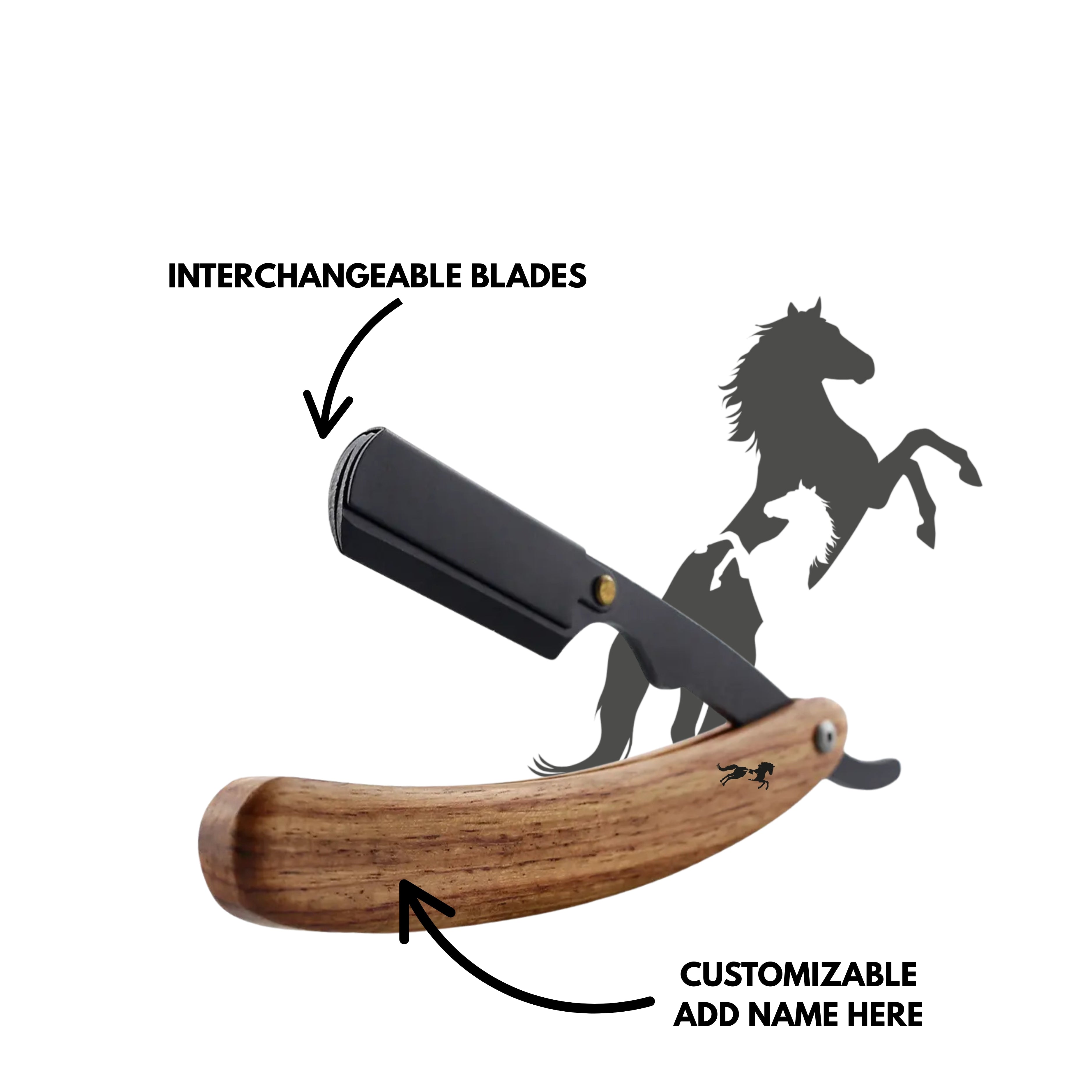 Rasoir de barbier - Coupe choux - Rasoir droit