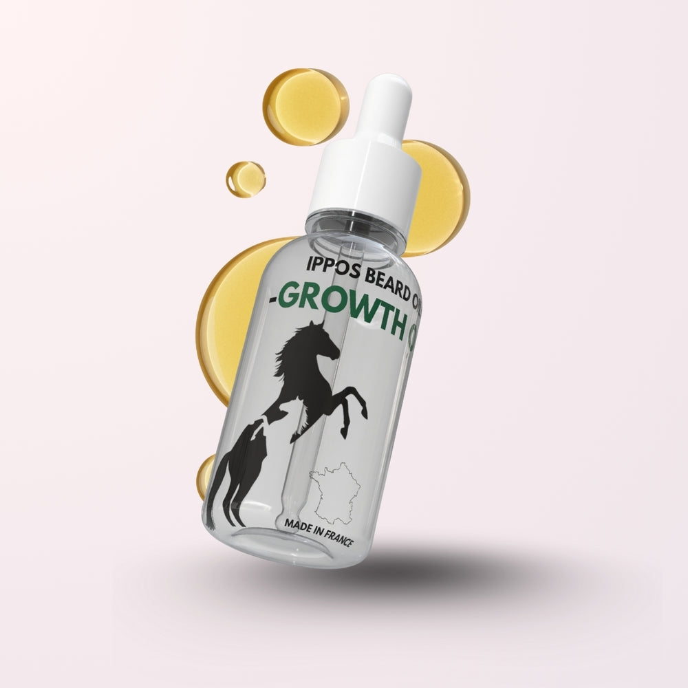IPPOS Beard Growth Oil – Huile de barbe stimulante de pousse naturelle