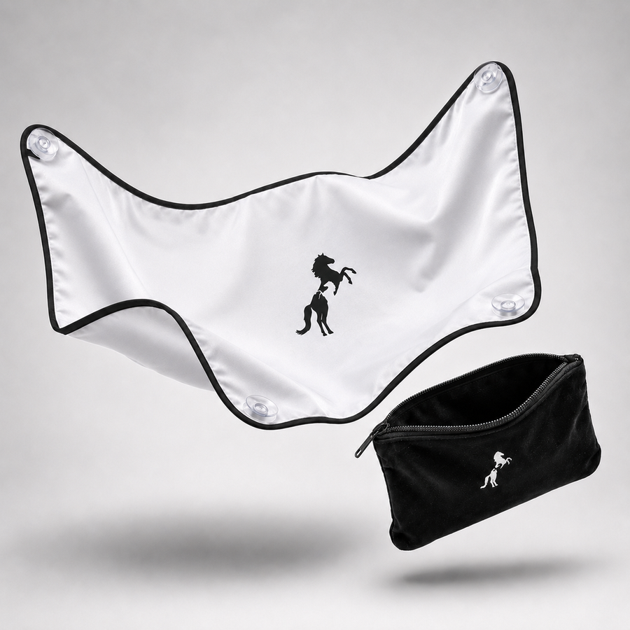 Sink Apron for Beard Hair with Suction Cups 