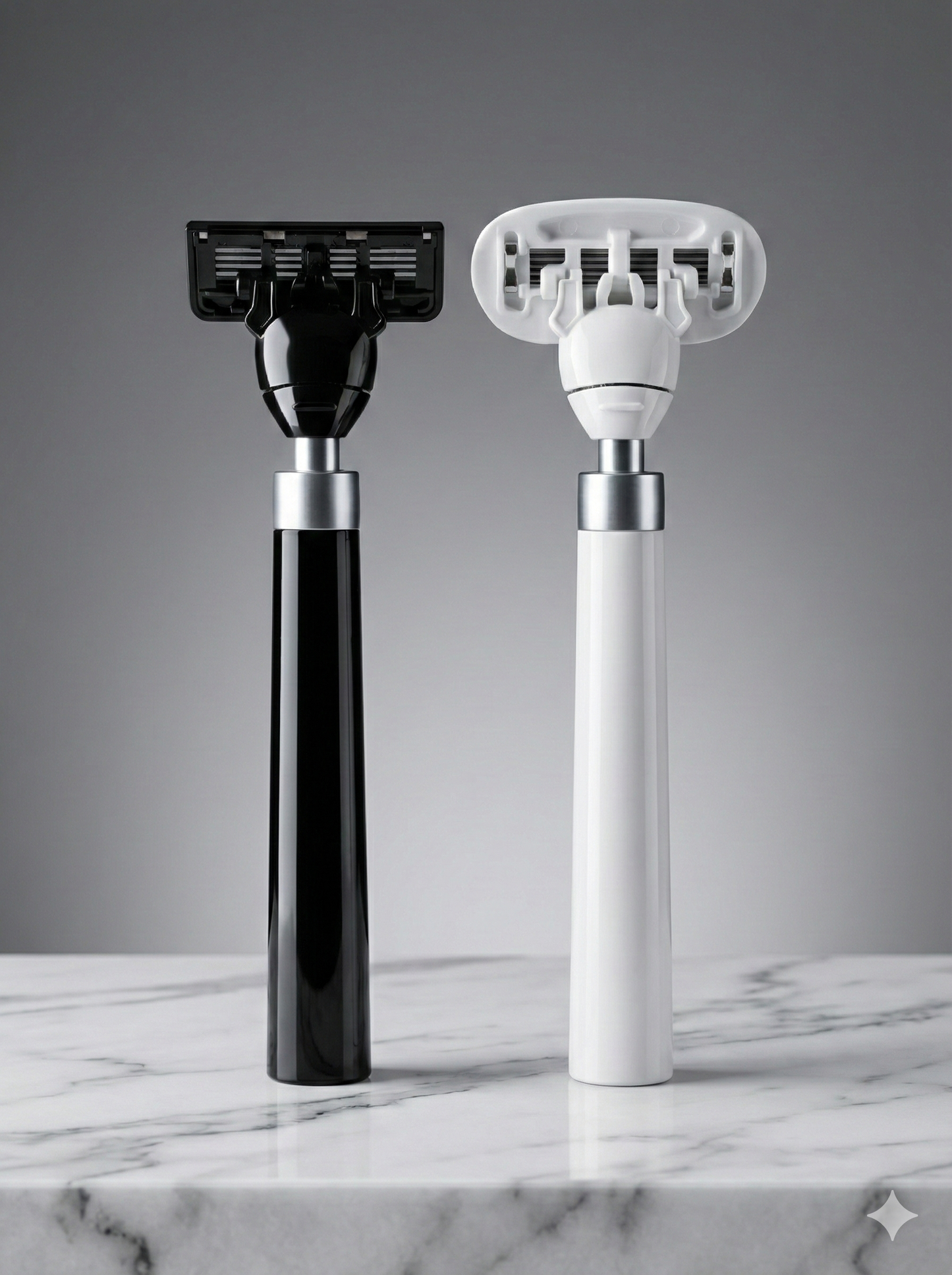 Ippos beard –  Rasoirs Premium Noir & Blanc Édition Luxe