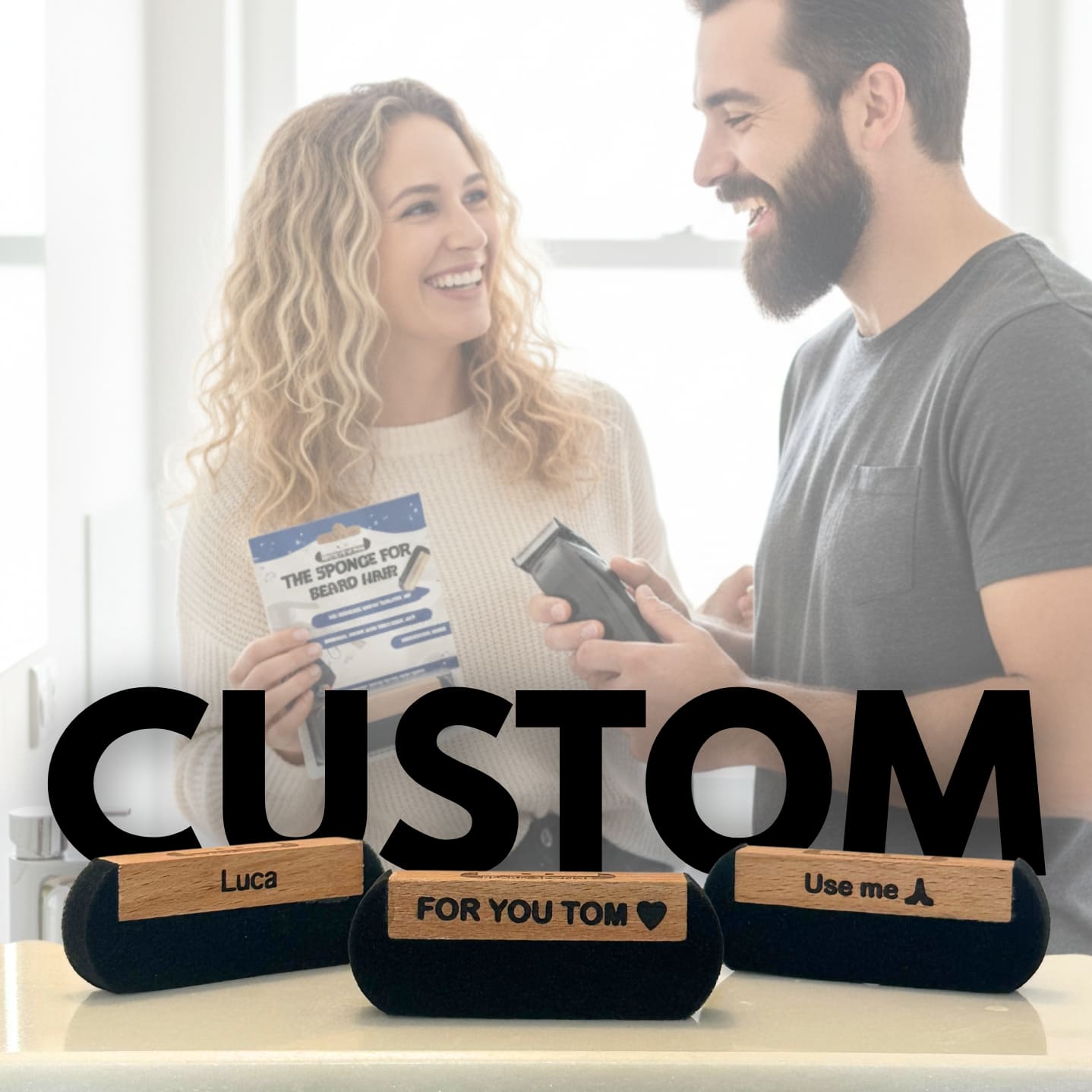 Beard Sponge: L'éponge magique pour poils de barbe !