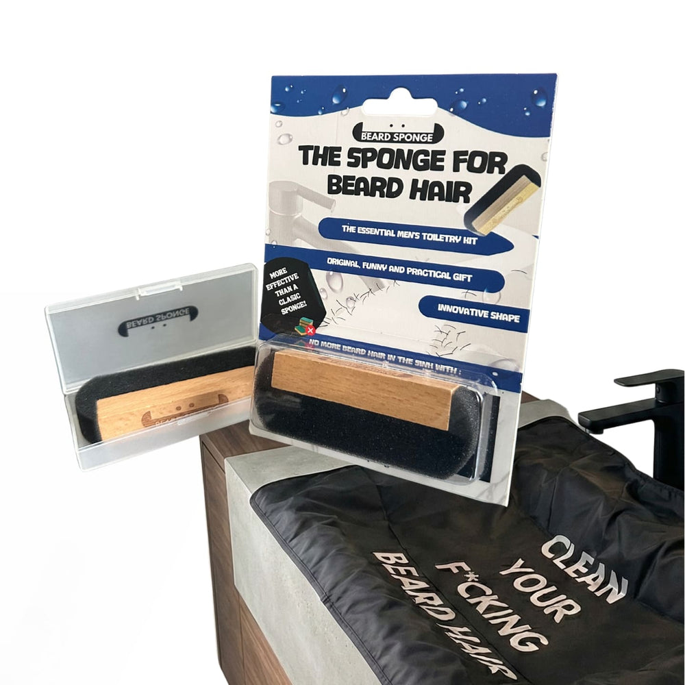 Beard Sponge: L'éponge magique pour poils de barbe !