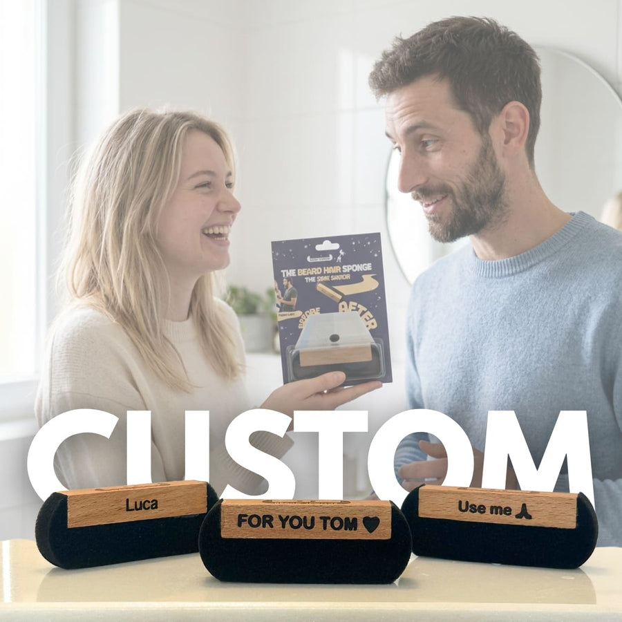 Beard Sponge: The magic sponge for beard hair !