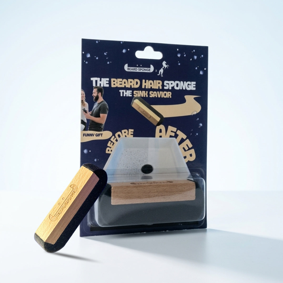 Beard Sponge: L'éponge magique pour poils de barbe !