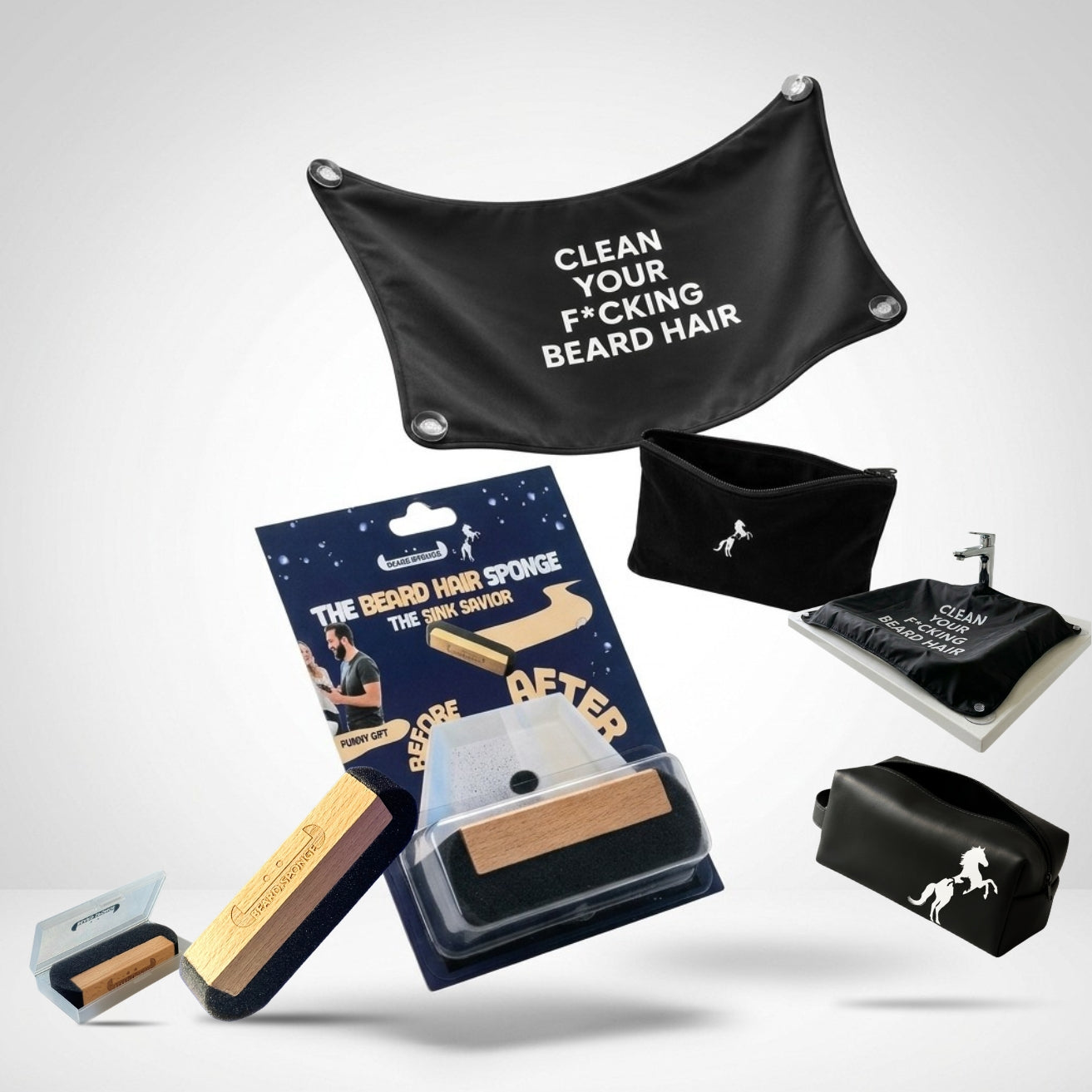 Beard Sponge: L'éponge magique pour poils de barbe !