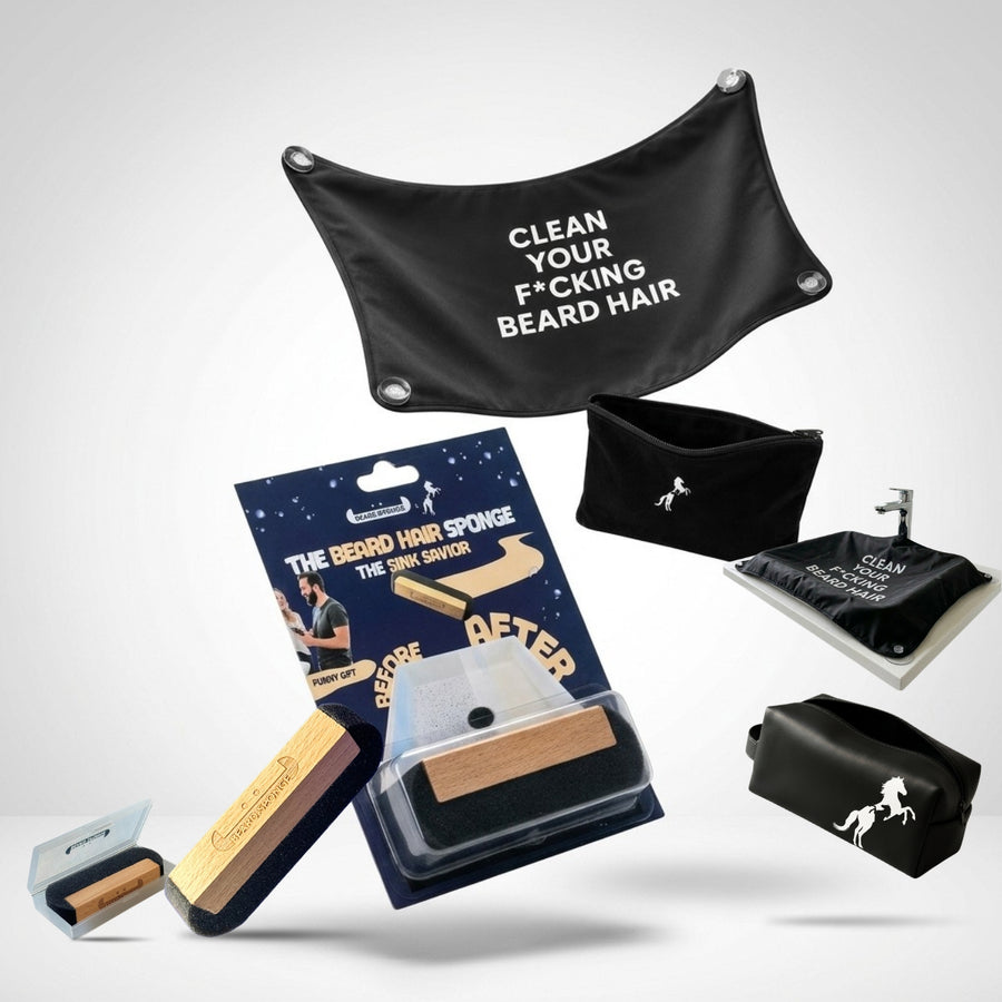 Beard Sponge: The magic sponge for beard hair !