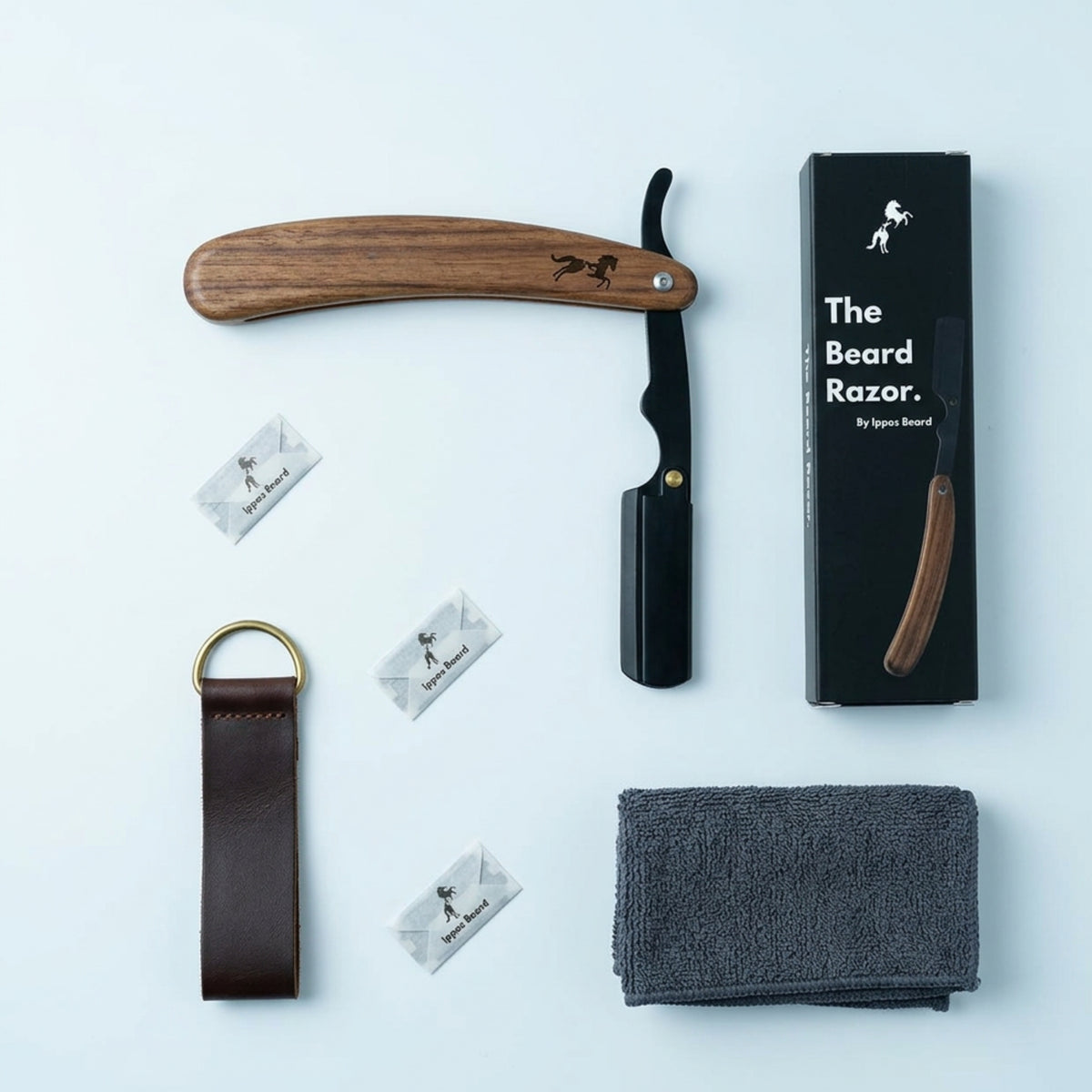 Basic Razor Barber Razor Straight Razor | Traditional & Precise Shaving – Ippos Beard