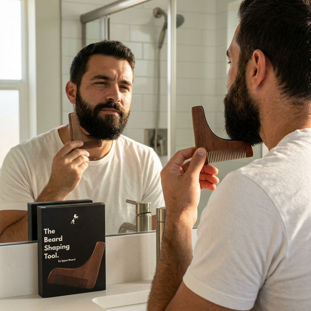Shaving Guide - Beard Shaping and Styling Tool
