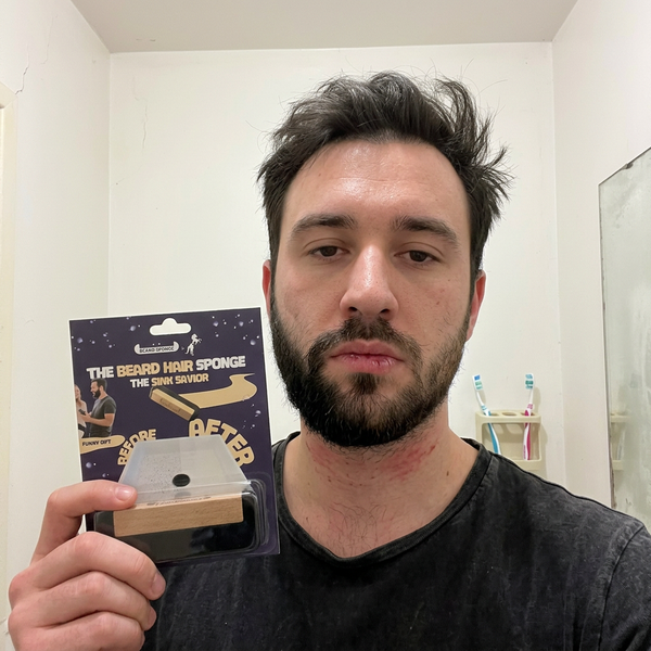 Alex avec la Beard Sponge